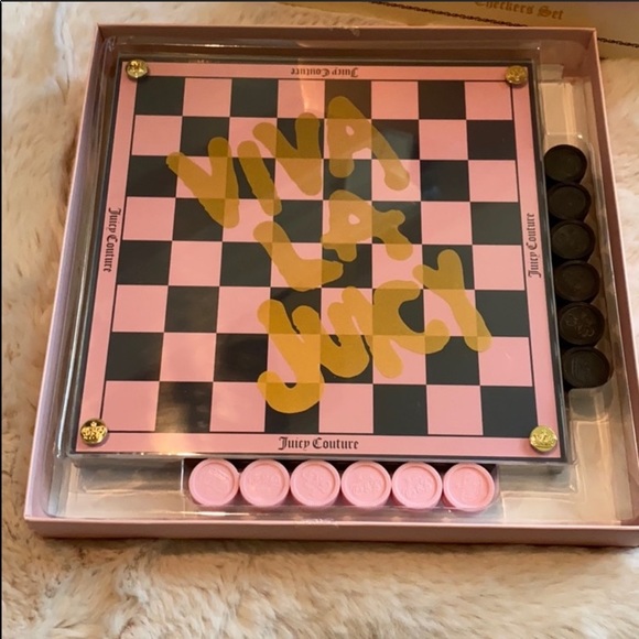 Juicy Couture Other - New JUICY COUTURE Checkerboard Checkers game